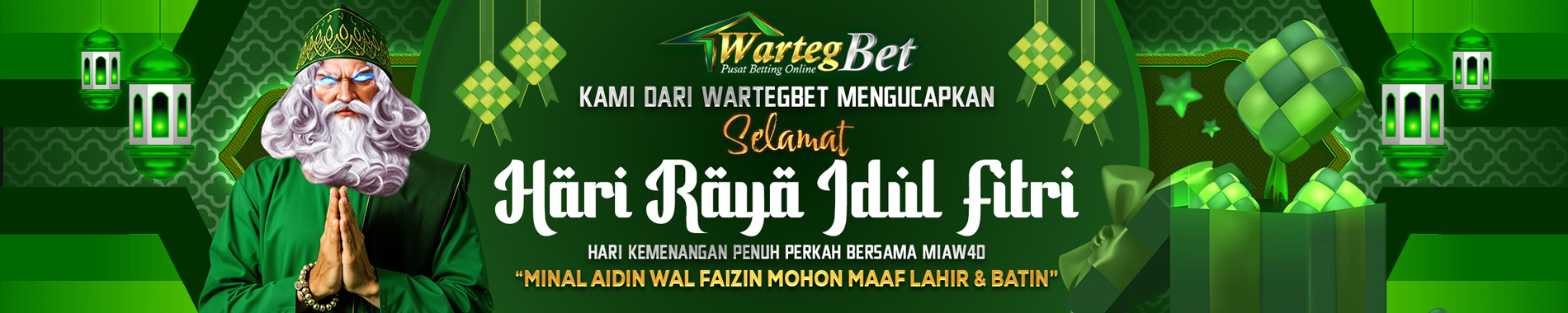 Selamat Hari Raya Idul Fitri 2026 | WARTEGBET